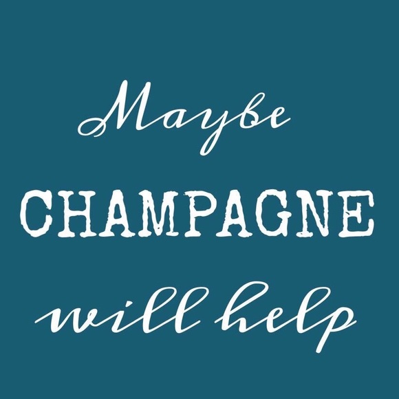 but first, champagne. Art - framed message. - Picture 13 of 16